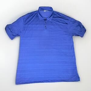 Nike Golf Dri-Fit Men's Short Sleeve Collared Shirt Double XL (2XL) Navy Golf